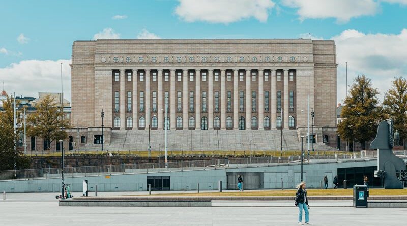 Parlamentsgebäude Finnland Helsinki
