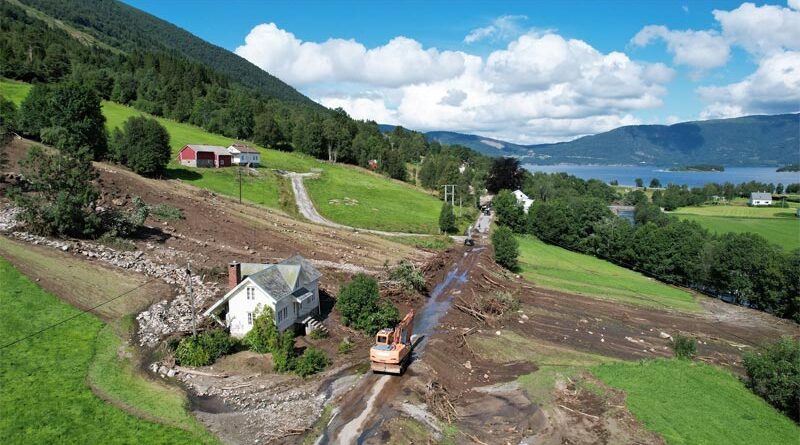 Sturmtief Hans Norwegen