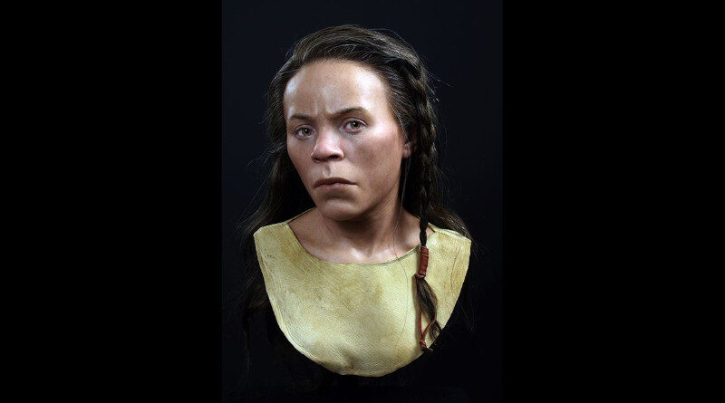 Upper Largie woman Schottland