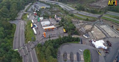 Schweden: Erdrutsch reißt 500 Meter großes Loch in Autobahn E6 – mehrere Verletzte