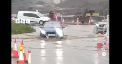 Hochwasser in Wales: Häuser ohne Strom – Warnstufe Gelb auch für Nordengland
