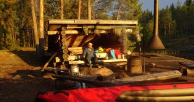 Kostenloses Übernachten in der Finnischen Wildnis