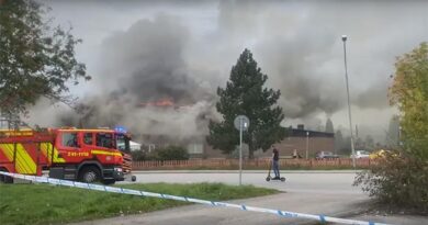 Moschee Brand Schweden