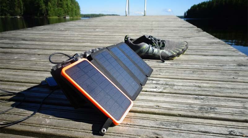 mobiles Solar-Panel