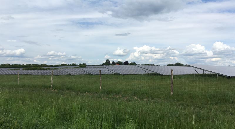 Solaranlage Fünen Dänemark