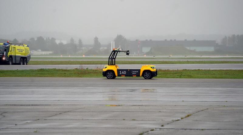 Roboter Flughafen  Stavanger Sola