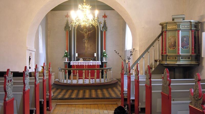 Farbarchäologie Skarrild Kirche