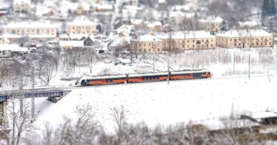 Bahnverbindung Vilnius Riga