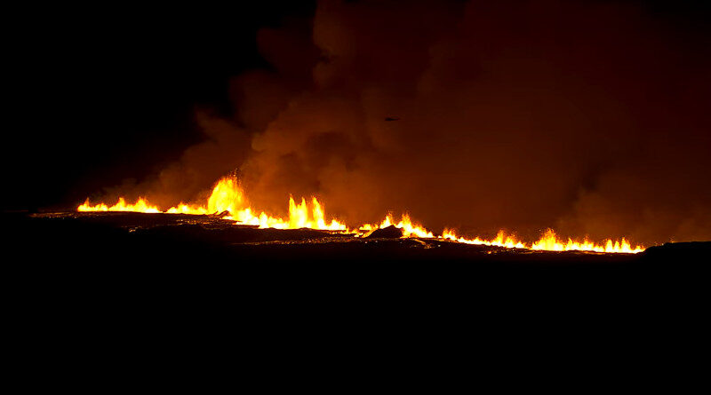 Vulkanausbruch Island Reykjanes