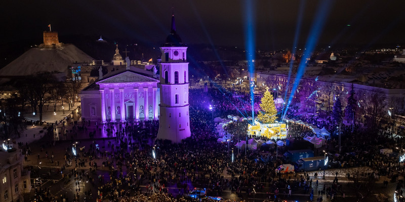 Weihnachtsbaum Vilnius