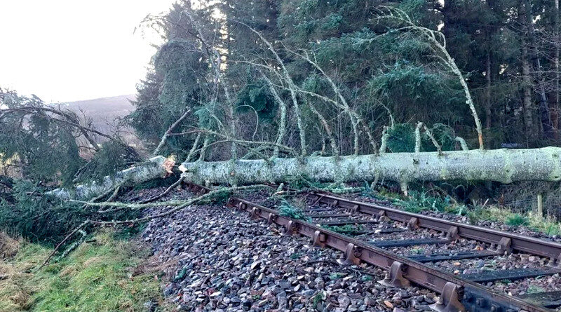 Bahnausfall Schottland