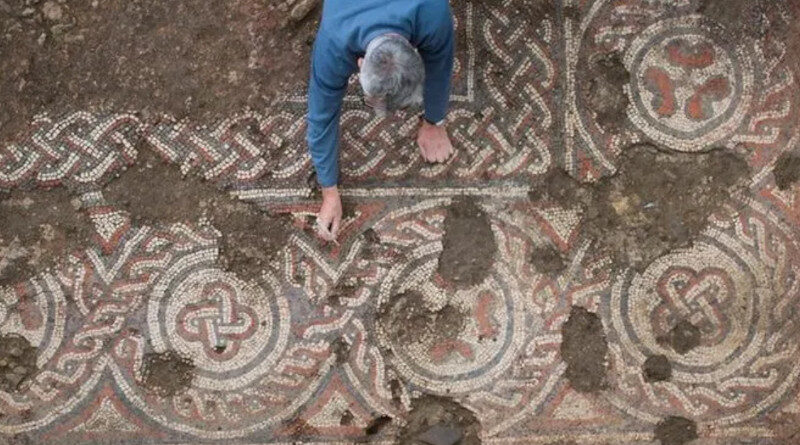 England Römer Mosaik 1