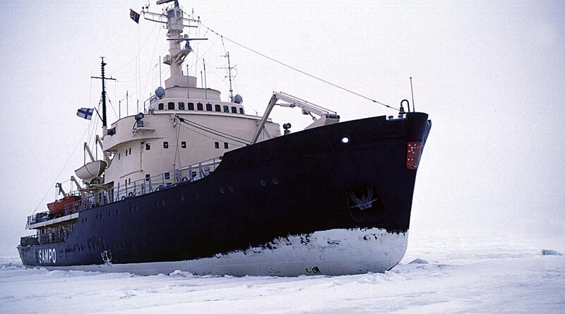 Eisbrecher Ostsee Sampo