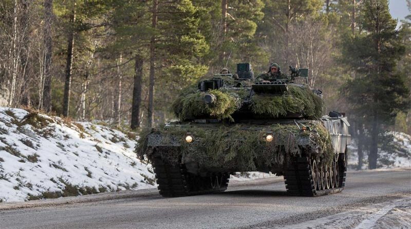 Leopard 2 Panzer Litauen