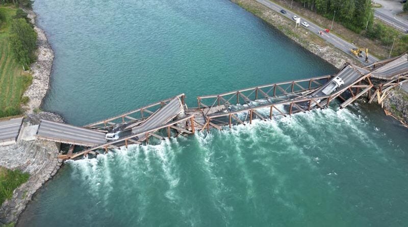 Trettenbrücke Norwegen