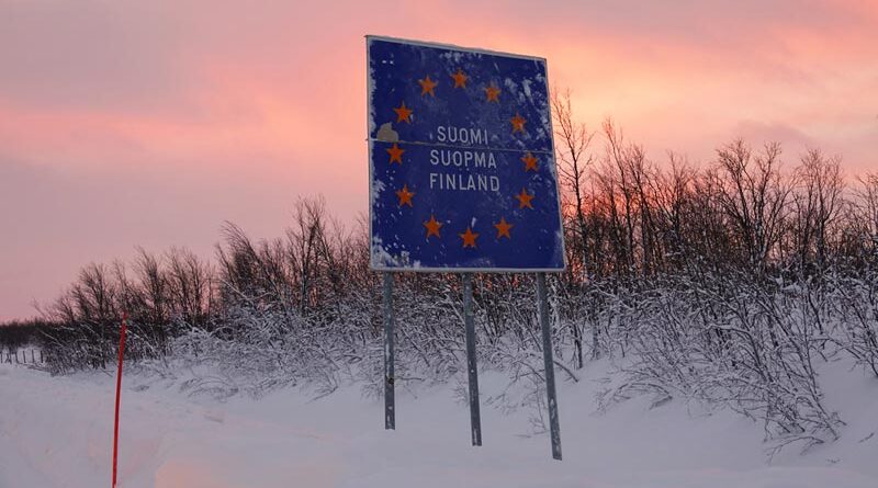 Grenze Finnland Russland