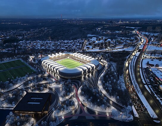 Nationalstadion Litauen Vilnius
