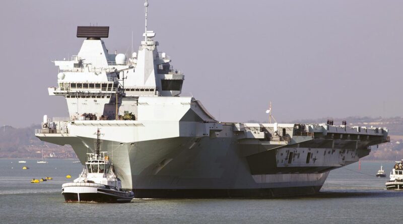 HMS Queen Elisabeth Portsmouth