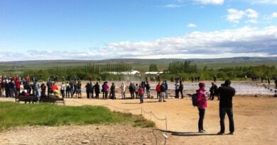 Großer Geysir Island