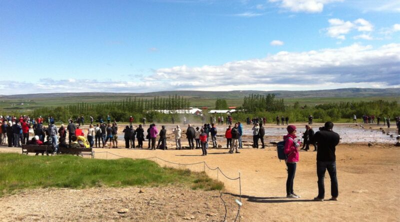 Großer Geysir Island