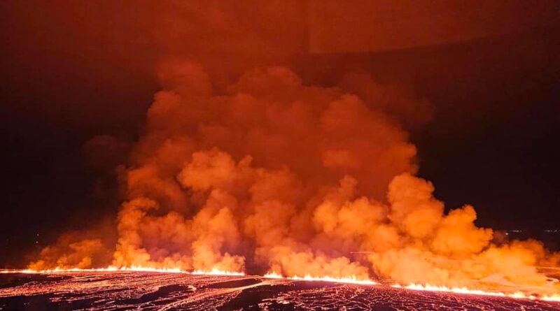 Reykjanes Vulkanausbruch Island