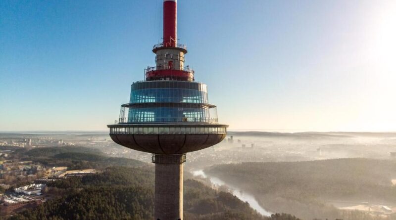 Exklusive Ferienwohnungen im Fernsehturm von Vilnius – in fast 200 Metern Höhe