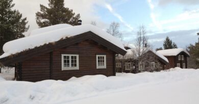 Hütte in Norwegen winterfest machen