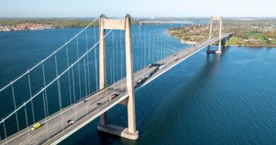 Stauwarnung für Dänemark: Brücke über Kleinen Belt erhält neue Asphaltdecke