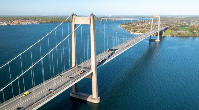 Stauwarnung für Dänemark: Brücke über Kleinen Belt erhält neue Asphaltdecke