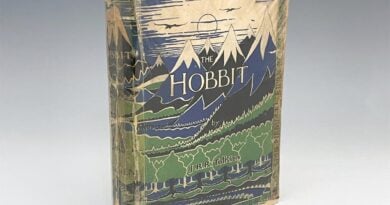 Erstausgabe Der Hobbit Versteigerung
