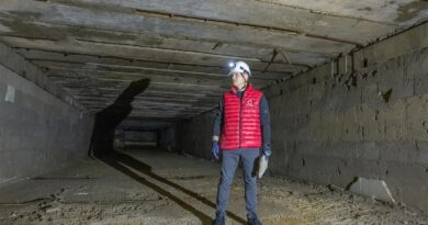 Ein Tunnel wurde unter der Konstitucijos Avenue in Vilnius entdeckt