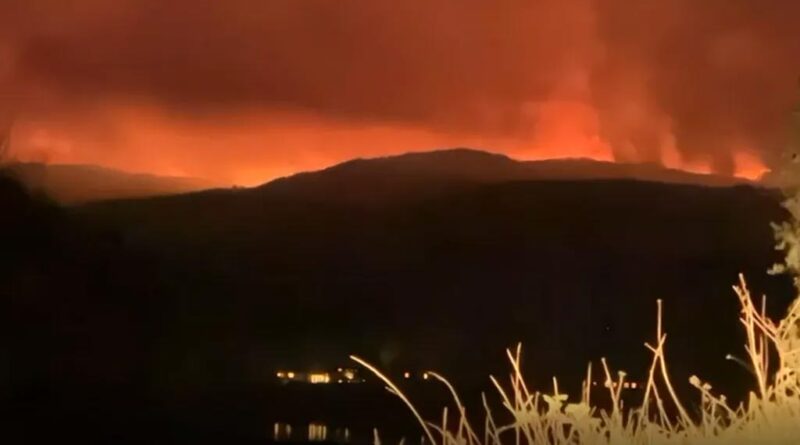 Waldbrand Schottland