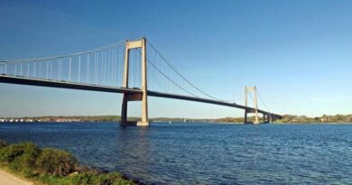 Ny Lillebæltsbro Bauarbeiten