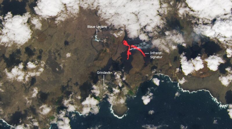 Vulkanausbruch Foto NASA