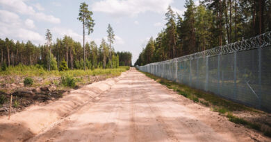 Grenzzaun Lettland