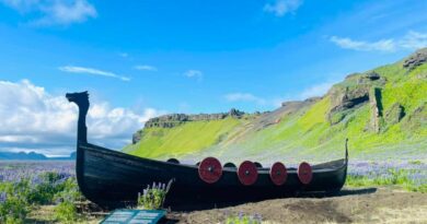 Wikingerschiff Viking Park Iceland