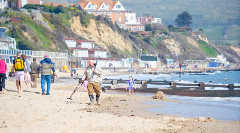Strand von Swanage in Dorset