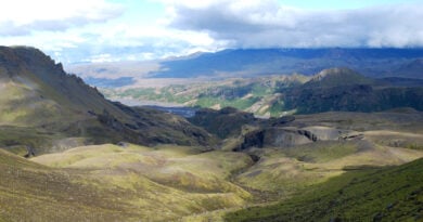 Island Landschaft Þórsmörk