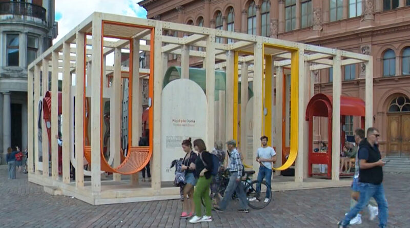 Kunstwerk Riga geschlossen