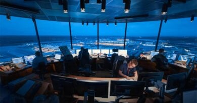 Tower am Flughafen Stockholm Arlanda
