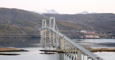 Tjeldsundbrücke gesperrt Autoreisen