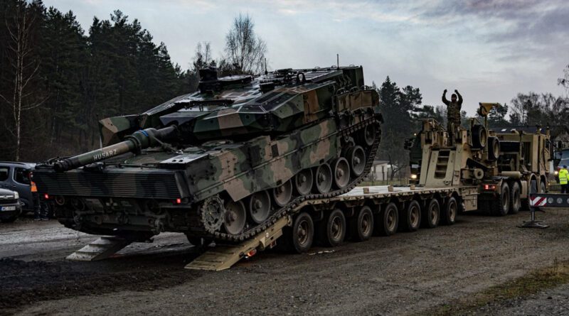 Leopard Panzer Polen Lettland