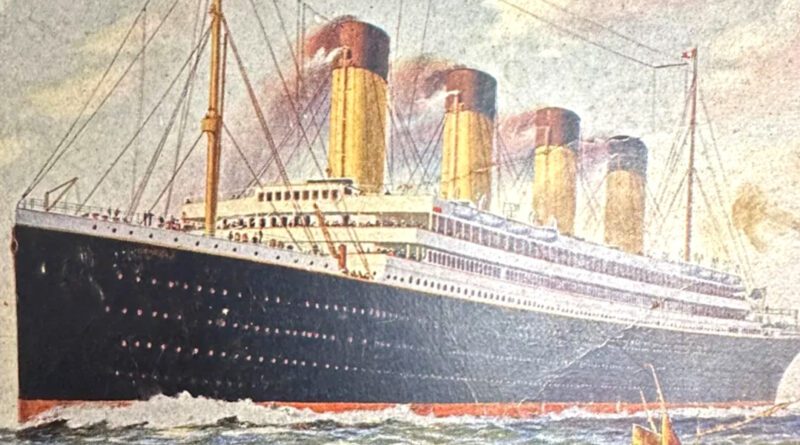 Titanic Postkarte