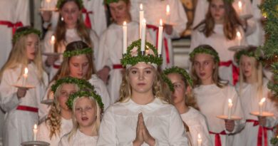 Lucia-Fest Schweden