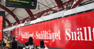 Zugverbindung nach Schweden von Deutschland und Österreich