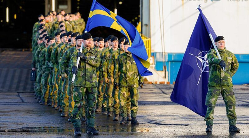 Schwedische Truppen Lettland