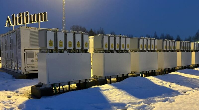 Batteriepart Stromspeicher in Luleå