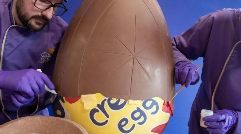 Osterei Cadbury