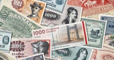 Alte dänische Banknoten Gültigkeit