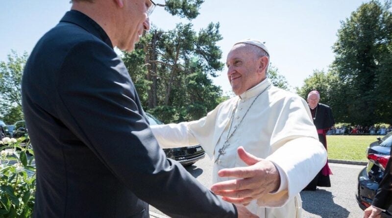 Olav Fykse Tveit und Papst Franziskus